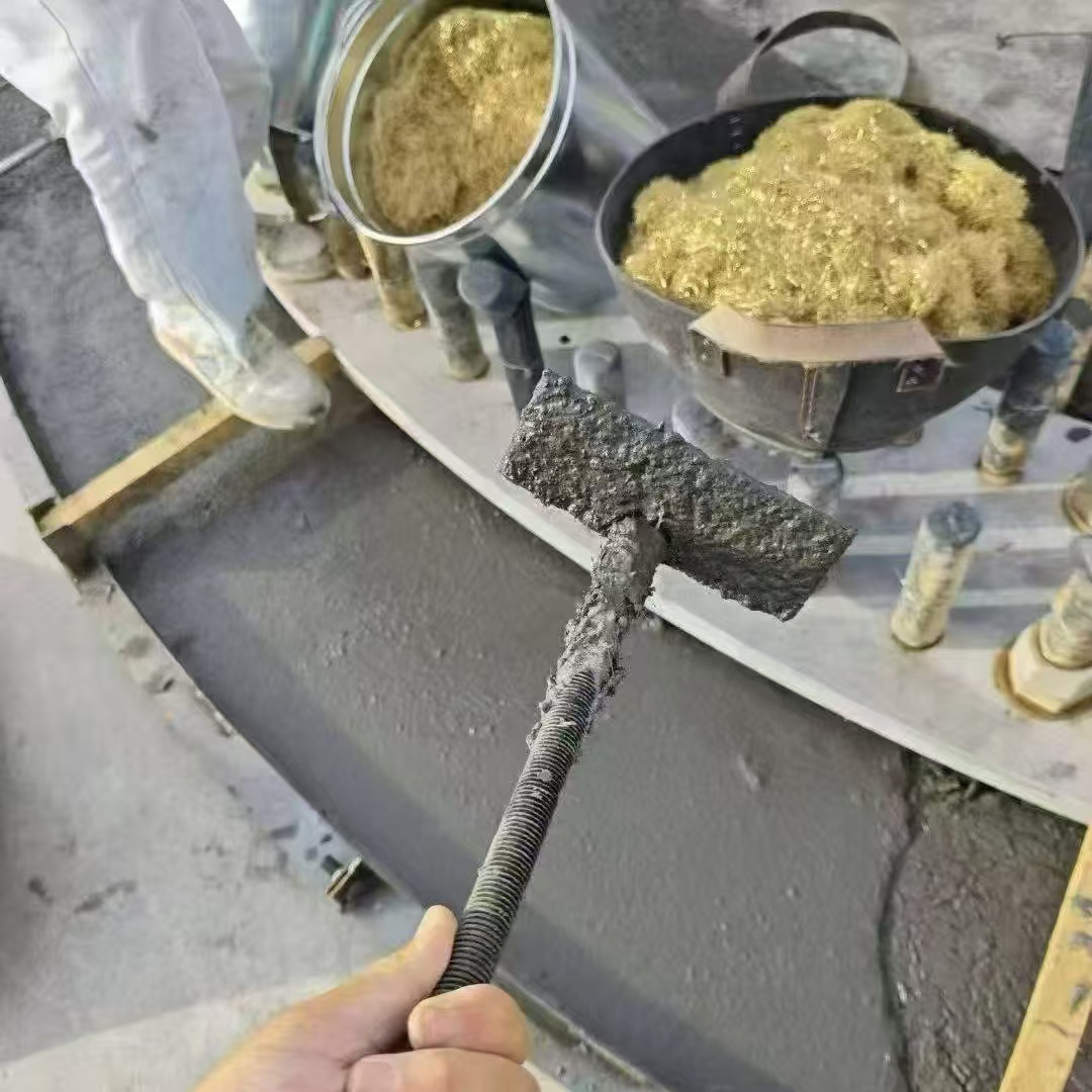 山西C120钢纤维高强无收灌浆料 轧机压缩机汽轮机发电机锻压设备底座灌浆材料
